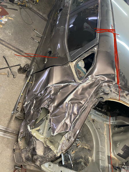 Четверть кузова задняя левая Nissan Qashqai J11  2020 1.6 Дизель Киев