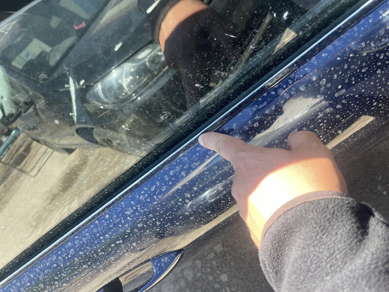 Молдинг двері Ford Fiesta MK7 хетчбек 2012 р.  1.4 л бензин Черкаси