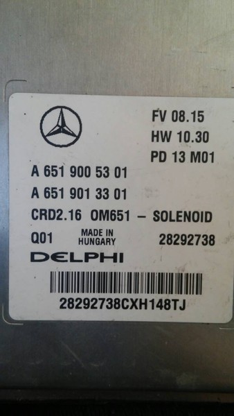 Блок двигателя А 651 900 53 01   Mercedes M-Class