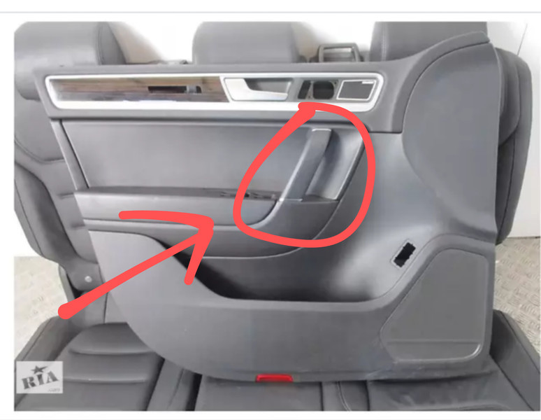 Дверная ручка Volkswagen Touareg  2010 3.0 Дизель Сарны